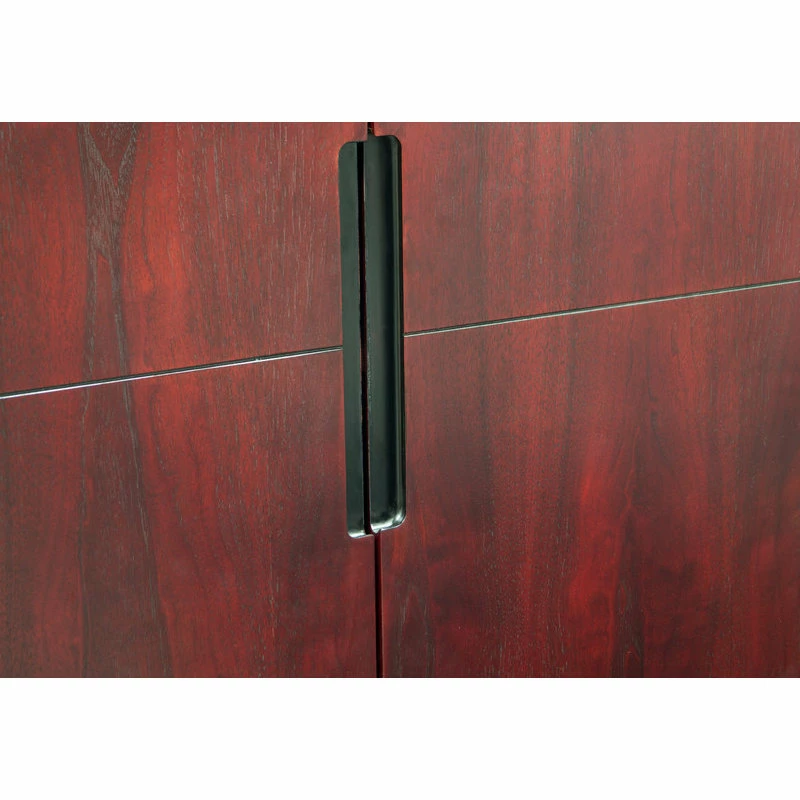 Brand new ❤️ Zuri Furniture 72” Modern Hayes Mahogany Walnut Wood Double Cabinet Storage Unit 😉 5 Brand new ❤️ Zuri Furniture 72” Modern Hayes Mahogany Walnut Wood Double Cabinet Storage Unit 😉 - Image 5