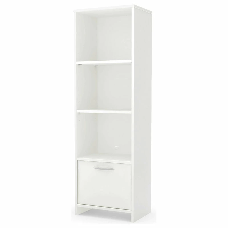 Brand new ๐ South Shore Furniture South Shore Step One 4 Shelf Bookcase In Pure White ๐ 1 Brand new ๐ South Shore Furniture South Shore Step One 4 Shelf Bookcase In Pure White ๐