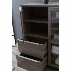 Best Pirce ⭐ Unique Furniture K118 Contemporary Highboard With Doors In Gray ⌛ 7 Best Pirce ⭐ Unique Furniture K118 Contemporary Highboard With Doors In Gray ⌛ -COASTER Shop 04e1c5f0005c41a2 4399 w800 h800 b0 p0