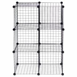 Deals 🎁 Costway 6 Cube Grid Wire Organizer Wardrobe Shelves Bookcase DIY 🔥 -COASTER Shop 05b1e8e300d59601 9372 w800 h800 b1 p0