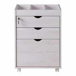 Flash Sale ✨ Furniture Of America E-Commerce By Enitial Lab Furniture Of America Hite Transitional Wood 3-Drawer File Cabinet In White 🔥