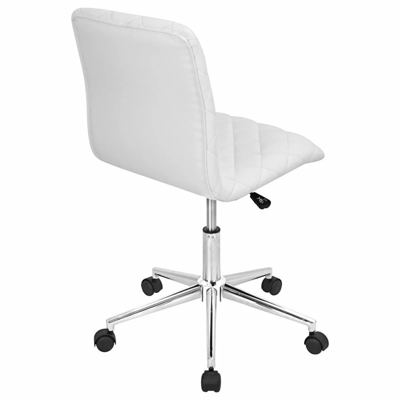 Flash Sale ๐ฅฐ Lumisource Caviar Desk Chair In White Finish OC-TW-CAV W ๐ 4 Flash Sale ๐ฅฐ Lumisource Caviar Desk Chair In White Finish OC-TW-CAV W ๐ - Image 4