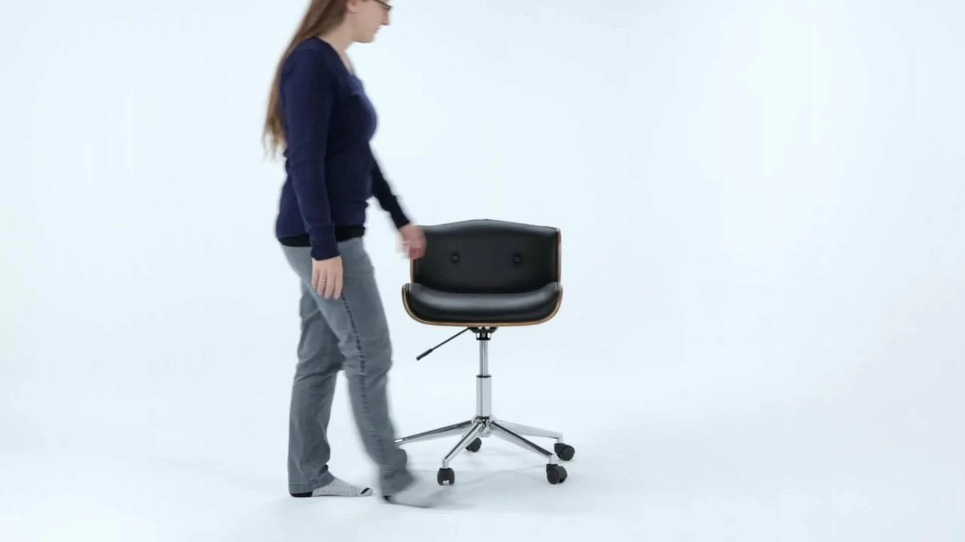 Discount 😉 Simpli Home Ltd. Dax Bentwood Office Chair ✔️ 2 Discount 😉 Simpli Home Ltd. Dax Bentwood Office Chair ✔️ - Image 2