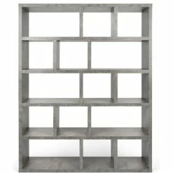 Budget ✨ TemaHome Berlin 5 Level Bookcase 150 Cm, Concrete 🎉 -COASTER Shop 152131790bb2ae9c 8228 w800 h800 b1 p0