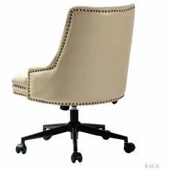 Best Pirce ✔️ Karat Home Upholstered Swivel Task Chair With Nailhead Trim, Ivory ❤️ -COASTER Shop 19617173005922de 1677 w800 h800 b1 p0