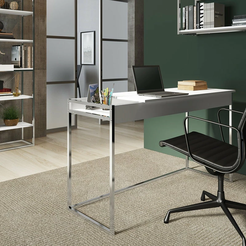 Deals ⭐ Casabianca Furniture NOA Office Desk, Matte White 🥰 4 Deals ⭐ Casabianca Furniture NOA Office Desk, Matte White 🥰 - Image 4