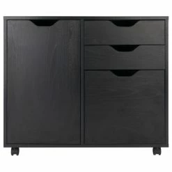 Budget 👏 Winsome Wood Halifax 2 Section Mobile Filing Cabinet With Black Finish 20431 ✨ -COASTER Shop 1d21fc61026ac719 4995 w800 h800 b1 p0
