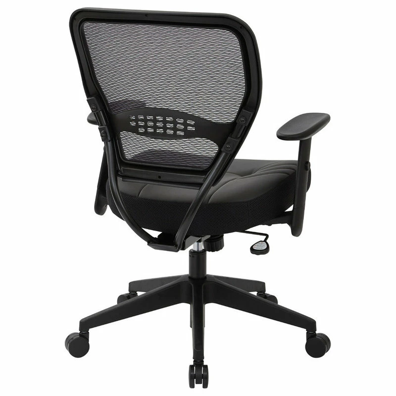 Brand new โญ Office Star Products Professional Dark Air Grid Back Managers Chair With Black Bonded Leather Seat ๐ 3 Brand new โญ Office Star Products Professional Dark Air Grid Back Managers Chair With Black Bonded Leather Seat ๐ - Image 3