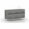 Deals ❤️ Unique Furniture 350 Credenza With File And Drawer 63x32", Gray 🛒