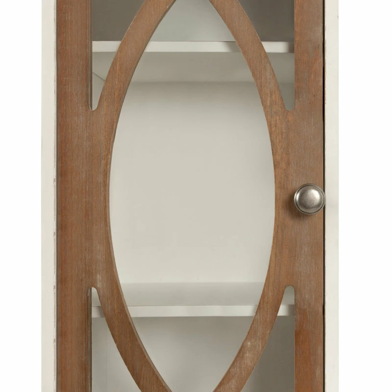 Coupon ๐ Uniek Quinlan Decorative Wood Wall Cabinet, White/Brown, 12x8x28 โ 5 Coupon ๐ Uniek Quinlan Decorative Wood Wall Cabinet, White/Brown, 12x8x28 โ - Image 5