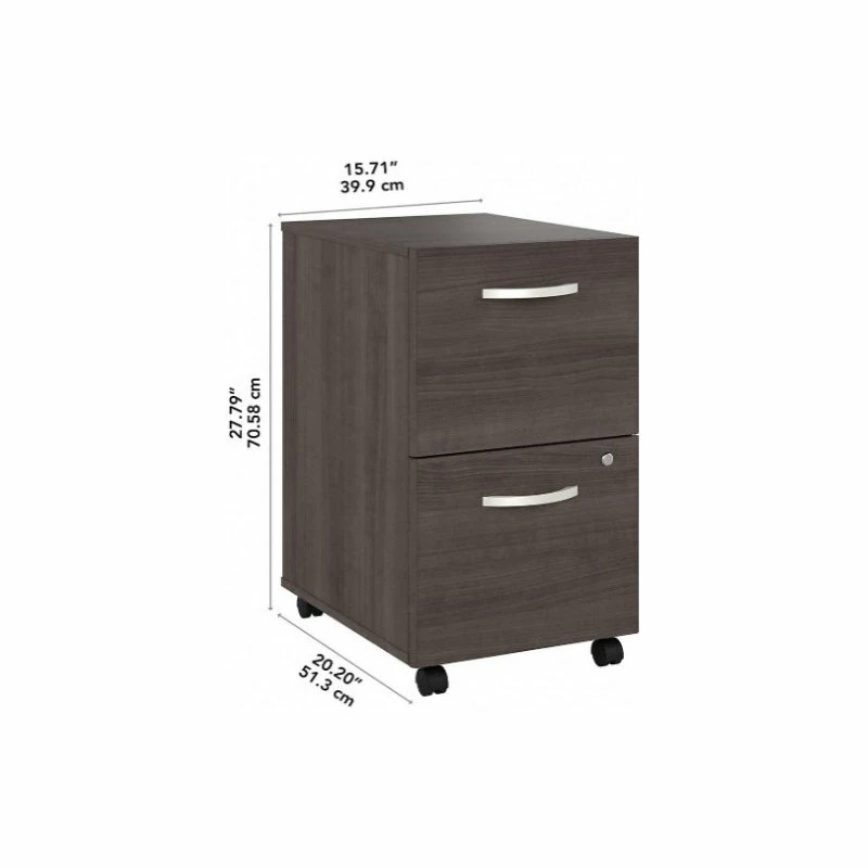 Best reviews of ✨ Decor Love Mobile Filing Cabinet, Lockable Drawers With Elegant Chrome Pulls, Storm Grey 💯 3 Best reviews of ✨ Decor Love Mobile Filing Cabinet, Lockable Drawers With Elegant Chrome Pulls, Storm Grey 💯 - Image 3