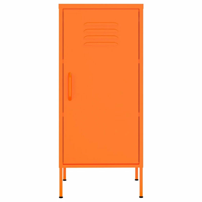 Cheapest 🤩 Vida XL LLC VidaXL Storage Cabinet Orange Steel Bookcase Display Book Cabinet Furniture 🤩 3 Cheapest 🤩 Vida XL LLC VidaXL Storage Cabinet Orange Steel Bookcase Display Book Cabinet Furniture 🤩 - Image 3