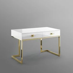 Discount ๐ Nicole Miller Moku Desk, 2 Drawers, White And Gold ๐คฉ 15 Discount ๐ Nicole Miller Moku Desk, 2 Drawers, White And Gold ๐คฉ -COASTER Shop 4721e6bf0e9f65cf 9558 w800 h800 b0 p0