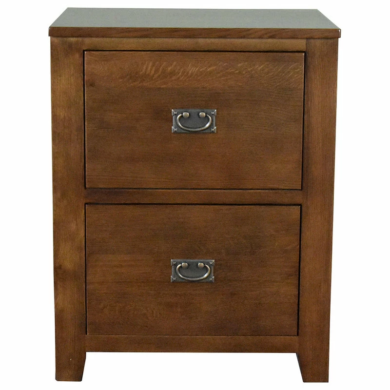 Buy 🥰 Crafters And Weavers Mission 2 Drawer File Cabinet - Walnut (AW) 😍 2 Buy 🥰 Crafters And Weavers Mission 2 Drawer File Cabinet - Walnut (AW) 😍 - Image 2