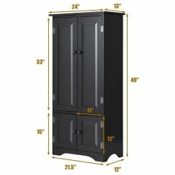 Budget ๐ Imtinanz Antique Accent Storage Cabinet With Adjustable Shelves, Black ๐ 9 Budget ๐ Imtinanz Antique Accent Storage Cabinet With Adjustable Shelves, Black ๐ -COASTER Shop 4c81ceff0c926dca 7291 w800 h800 b1 p0