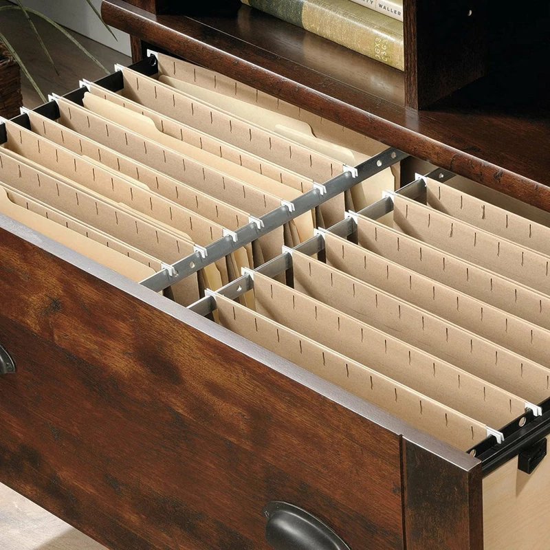 Deals ๐ EFurnish Filing Cabinet, 4 Open Compartments With Pull Handles, Curado Cherry Finish โ 3 Deals ๐ EFurnish Filing Cabinet, 4 Open Compartments With Pull Handles, Curado Cherry Finish โ - Image 3