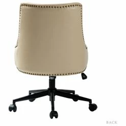 Best Pirce ✔️ Karat Home Upholstered Swivel Task Chair With Nailhead Trim, Ivory ❤️ -COASTER Shop 5bd1e566005922df 1677 w800 h800 b1 p0