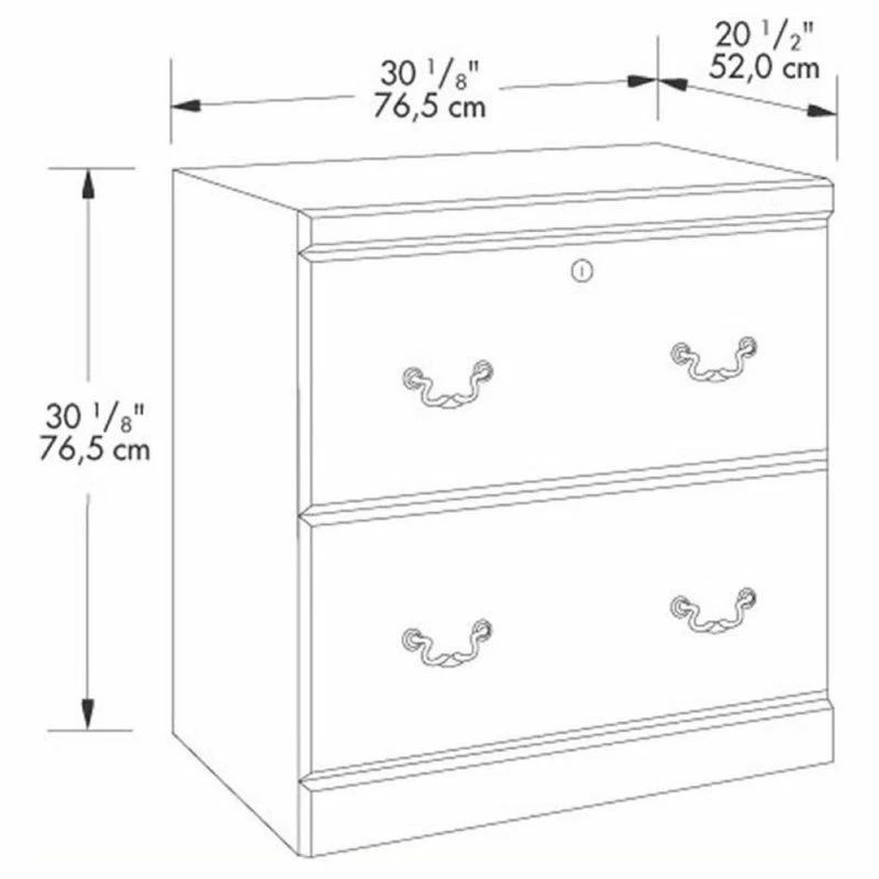 Deals ๐ Bowery Hill 2 Drawer Lateral Wood File Cabinet In Classic Cherry โญ 2 Deals ๐ Bowery Hill 2 Drawer Lateral Wood File Cabinet In Classic Cherry โญ - Image 2