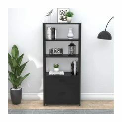 Deals ✔️ Tribesigns Tall Filing Cabinet, File Cabinet With Shelf, Black 💯 -COASTER Shop 642109f701c04383 2859 w800 h800 b0 p0