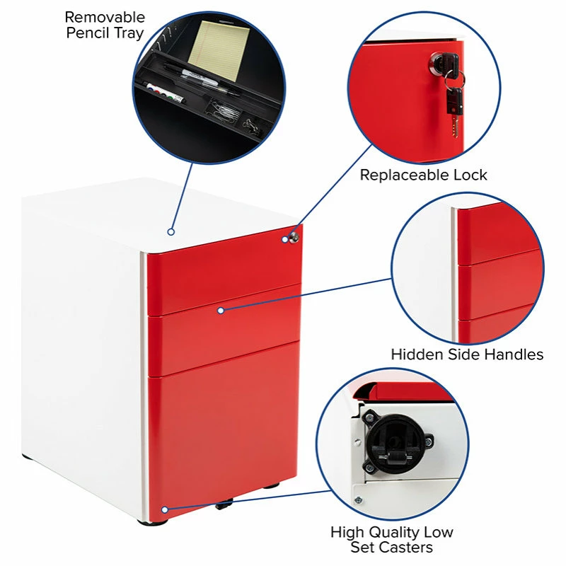 Top 10 โ๏ธ Flash Furniture 3-Drawer Mobile Locking Filing Cabinet W/Hanging Drawer For Legal & Letter Files ๐ 7 Top 10 โ๏ธ Flash Furniture 3-Drawer Mobile Locking Filing Cabinet W/Hanging Drawer For Legal & Letter Files ๐ - Image 7