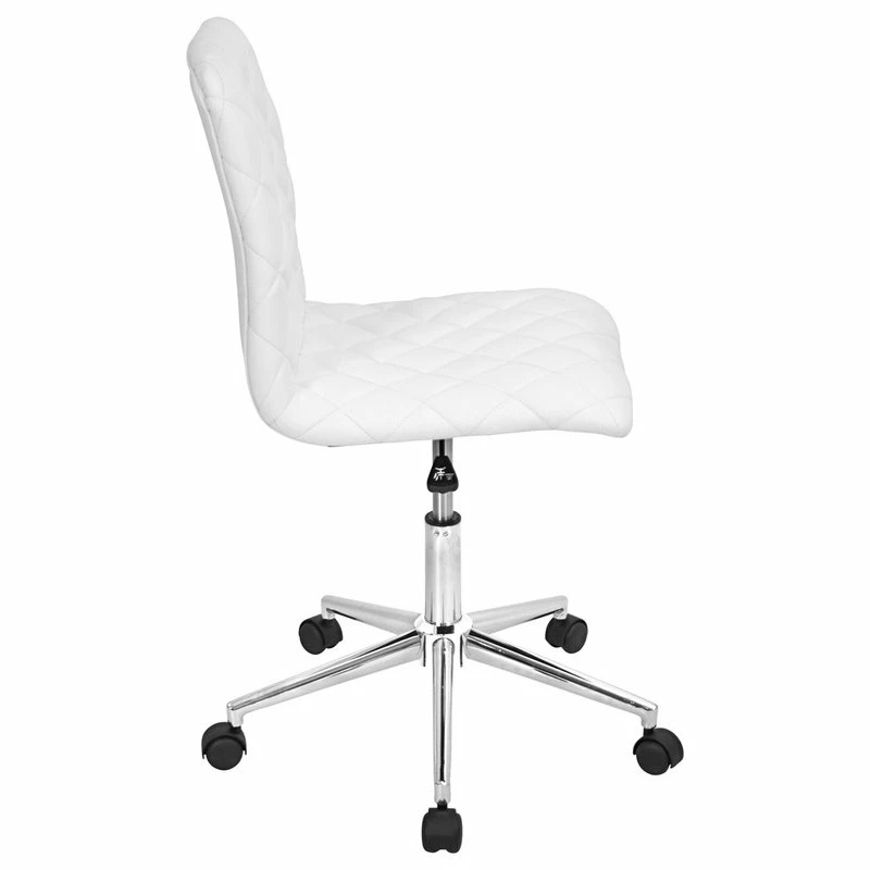 Flash Sale ๐ฅฐ Lumisource Caviar Desk Chair In White Finish OC-TW-CAV W ๐ 3 Flash Sale ๐ฅฐ Lumisource Caviar Desk Chair In White Finish OC-TW-CAV W ๐ - Image 3