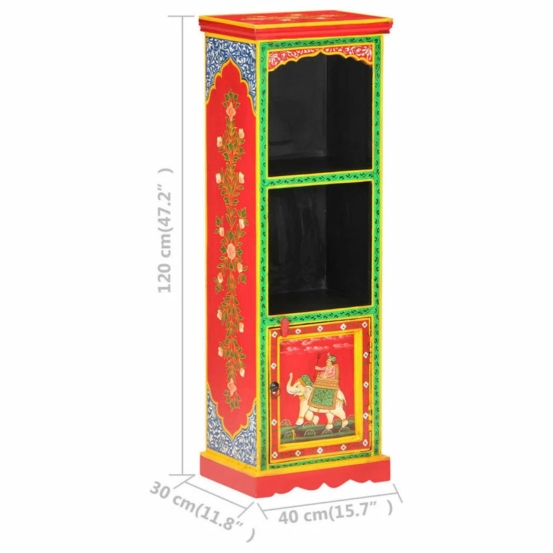 Best reviews of ๐ Vida XL LLC VidaXL Solid Mango Wood Hand Painted Highboard Storage Side Wooden Cabinet โ๏ธ 7 Best reviews of ๐ Vida XL LLC VidaXL Solid Mango Wood Hand Painted Highboard Storage Side Wooden Cabinet โ๏ธ - Image 7