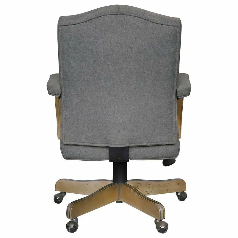 Deals 🎉 Boss Office Products BOSS Executive Mid Balck Medium Gray Linen Chair ⌛ 4 Deals 🎉 Boss Office Products BOSS Executive Mid Balck Medium Gray Linen Chair ⌛ - Image 4