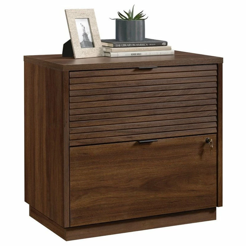 Discount π Sauder Englewood 2 Drawer Wooden Lateral File In Spiced Mahogany π 3 Discount π Sauder Englewood 2 Drawer Wooden Lateral File In Spiced Mahogany π - Image 3