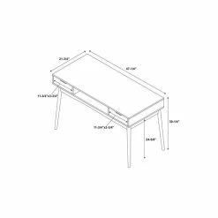 Brand new 🎁 Linon Home Decor Products Linon Perry Wood Two Drawer Writing Desk In White And Natural 👏 8 Brand new 🎁 Linon Home Decor Products Linon Perry Wood Two Drawer Writing Desk In White And Natural 👏 -COASTER Shop 7651a9640f9a02cb 4580 w800 h800 b1 p0