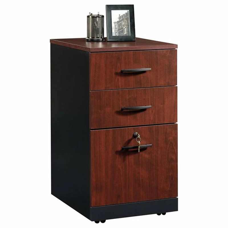 Discount ๐ Sauder Via 3 Drawer File Cabinet In Classic Cherry ๐ 5 Discount ๐ Sauder Via 3 Drawer File Cabinet In Classic Cherry ๐ - Image 5