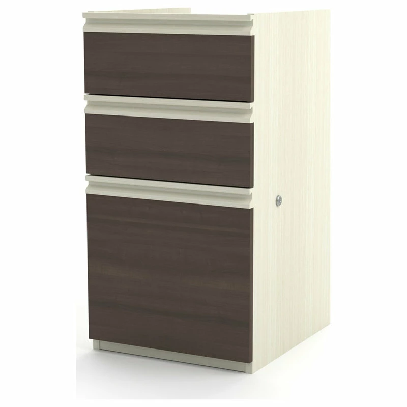 Budget โจ Bestar Prestige Pedestal (ready-to-assemble) In White Chocolate & Antigua ๐ 1 Budget โจ Bestar Prestige Pedestal (ready-to-assemble) In White Chocolate & Antigua ๐