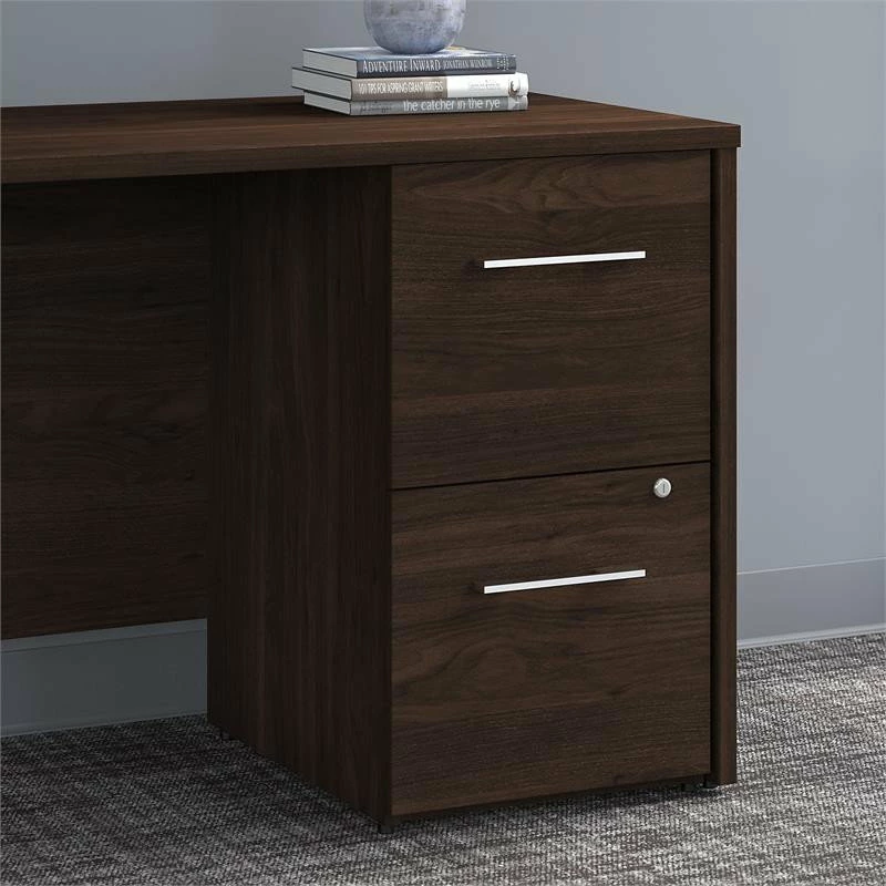 Brand new 👏 Bush Business Furniture Office 500 16W 2 Drawer File Cabinet In Black Walnut - Engineered Wood 🎁 2 Brand new 👏 Bush Business Furniture Office 500 16W 2 Drawer File Cabinet In Black Walnut - Engineered Wood 🎁 - Image 2