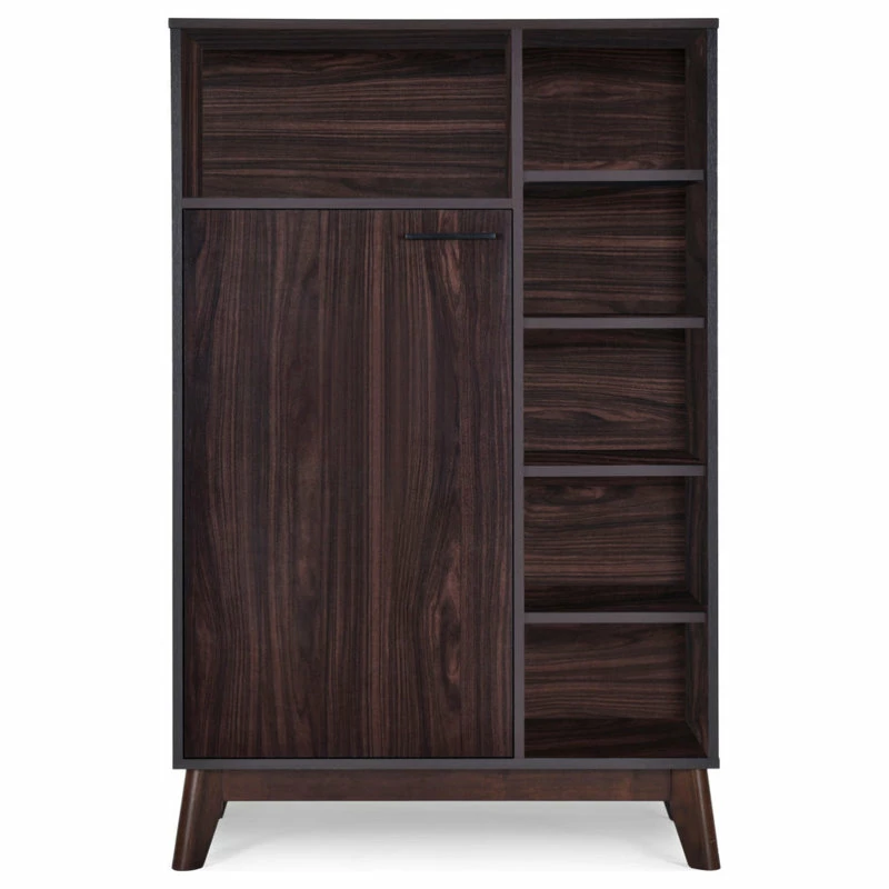 Promo ๐ฅ GDFStudio Deschutes Mid-Century Multi-Functional Cabinet, Wenge ๐ 1 Promo ๐ฅ GDFStudio Deschutes Mid-Century Multi-Functional Cabinet, Wenge ๐
