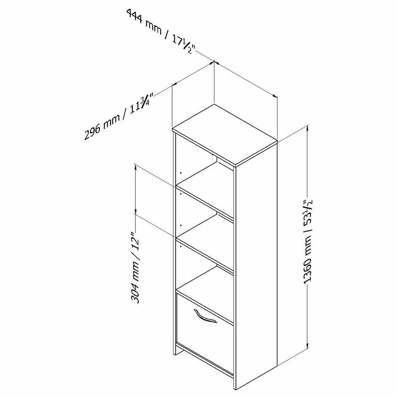 Brand new ๐ South Shore Furniture South Shore Step One 4 Shelf Bookcase In Pure White ๐ 3 Brand new ๐ South Shore Furniture South Shore Step One 4 Shelf Bookcase In Pure White ๐ - Image 3