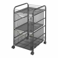 Brand new ✨ Scranton & Co Mesh File Cart With 2 File Drawers 🔥