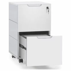 Best Sale 👏 Zuri Furniture 16” Modern Hayes White Matte Laquer 2-Drawer Lateral Mobile Filing Pedestal 😀 -COASTER Shop 8ae1824b0397769d 8163 w800 h800 b1 p0