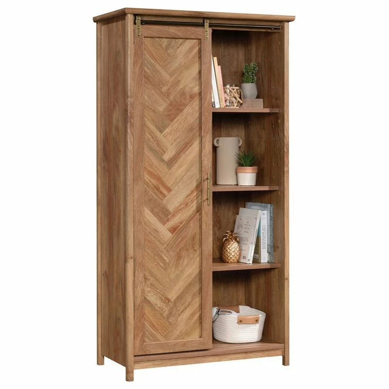 Budget 🔔 Pemberly Row Wood Storage Cabinet In Sindoori Mango Brown 😍 4 Budget 🔔 Pemberly Row Wood Storage Cabinet In Sindoori Mango Brown 😍 - Image 4