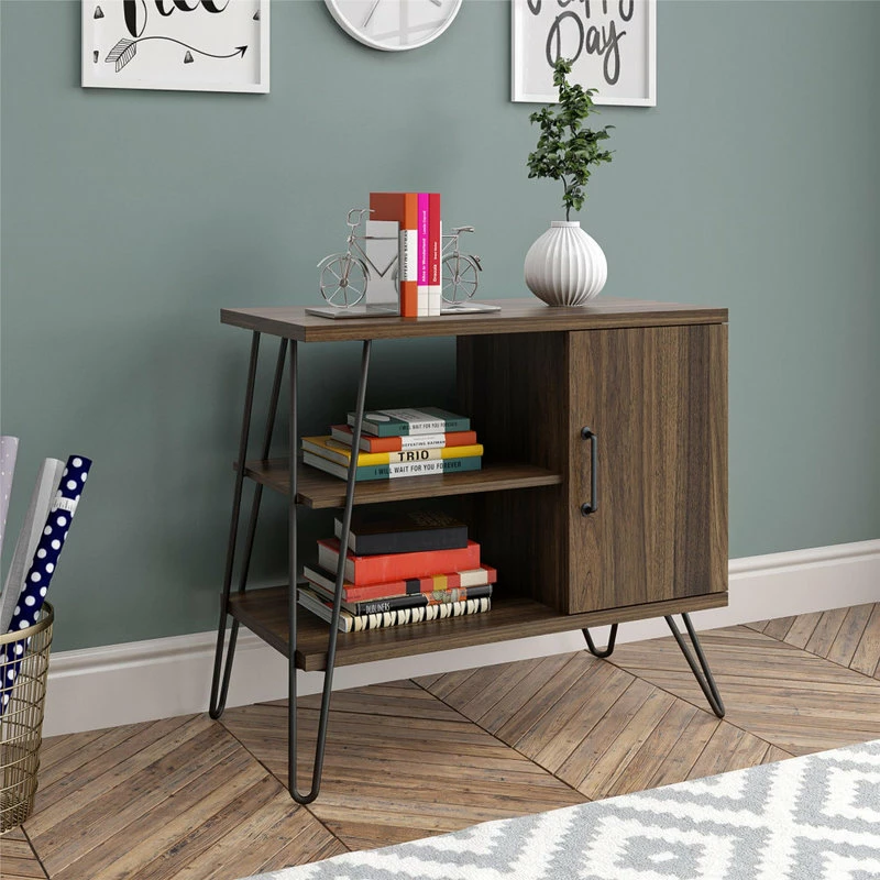 Buy ✨ A Design Studio Ellie 3-Shelf Bookcase, Walnut 🎉 2 Buy ✨ A Design Studio Ellie 3-Shelf Bookcase, Walnut 🎉 - Image 2