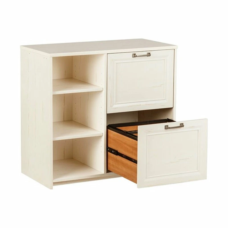 Discount β€οΈ Saint Birch Salisbury 2-Door Modern Wood File Cabinet In Antique White π€© 3 Discount β€οΈ Saint Birch Salisbury 2-Door Modern Wood File Cabinet In Antique White π€© - Image 3