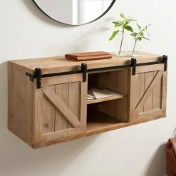 Promo ๐ Uniek Cates Decorative Wall Cabinet, Rustic Brown 30x10x14 ๐ 15 Promo ๐ Uniek Cates Decorative Wall Cabinet, Rustic Brown 30x10x14 ๐ -COASTER Shop 95d148080212e8c2 2879 w800 h800 b0 p0