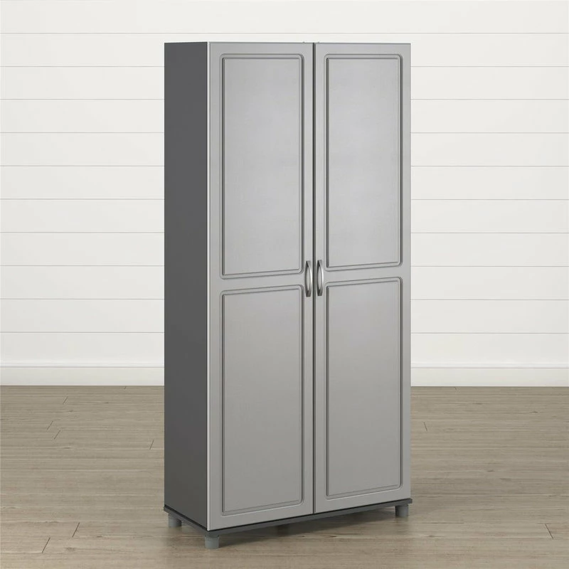 Wholesale 🎉 A Design Studio Genesis 36" Utility Storage Cabinet, Gray ✔️ 2 Wholesale 🎉 A Design Studio Genesis 36" Utility Storage Cabinet, Gray ✔️ - Image 2