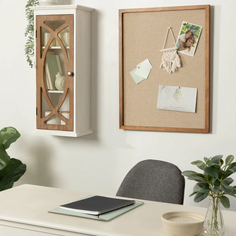 Coupon ๐ Uniek Quinlan Decorative Wood Wall Cabinet, White/Brown, 12x8x28 โ 8 Coupon ๐ Uniek Quinlan Decorative Wood Wall Cabinet, White/Brown, 12x8x28 โ - Image 8