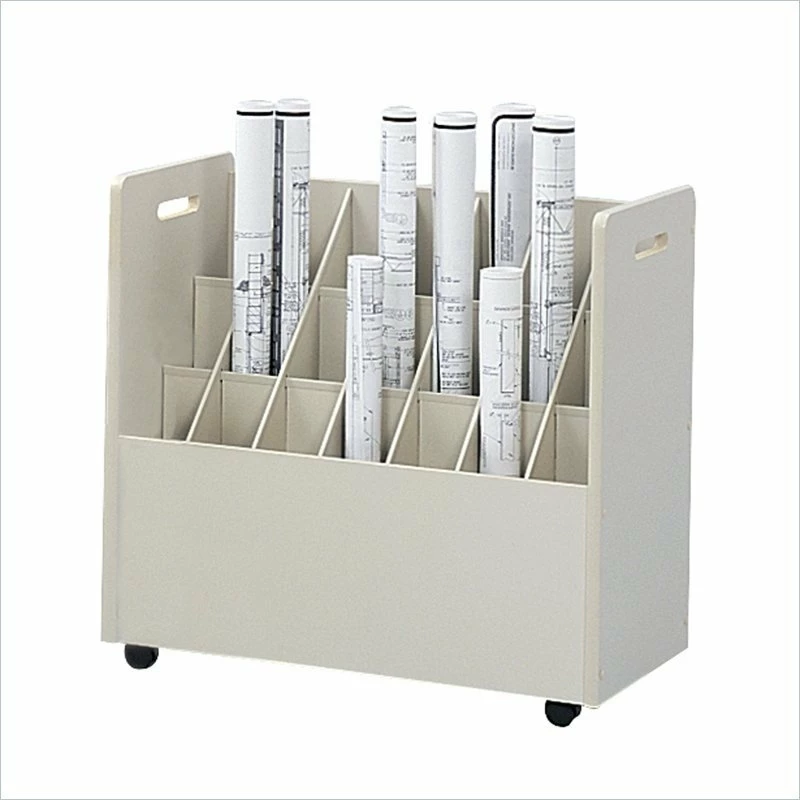 Flash Sale ๐ Safco Products Safco 21 Compartment Mobile Wood Roll Files Organizer In Putty ๐ 2 Flash Sale ๐ Safco Products Safco 21 Compartment Mobile Wood Roll Files Organizer In Putty ๐ - Image 2