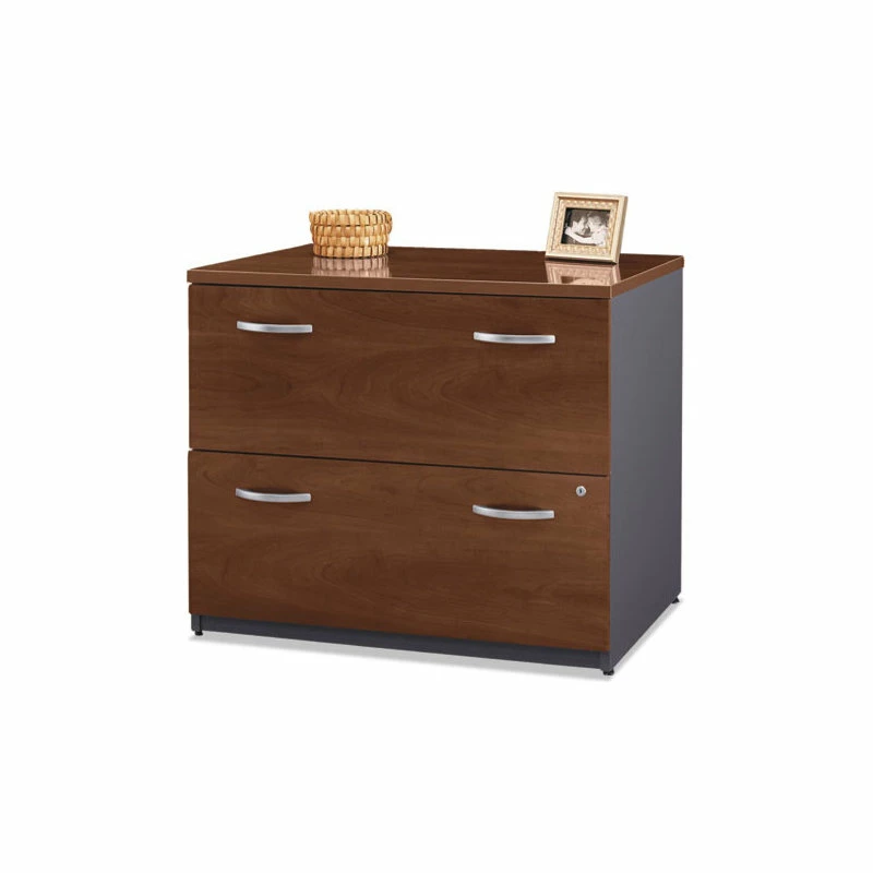 New ๐ Bush Business Furniture Series C Collection 2-Drawer 36" Lateral File Cabinet Assembled, Hansen Cherry ๐ 3 New ๐ Bush Business Furniture Series C Collection 2-Drawer 36" Lateral File Cabinet Assembled, Hansen Cherry ๐ - Image 3