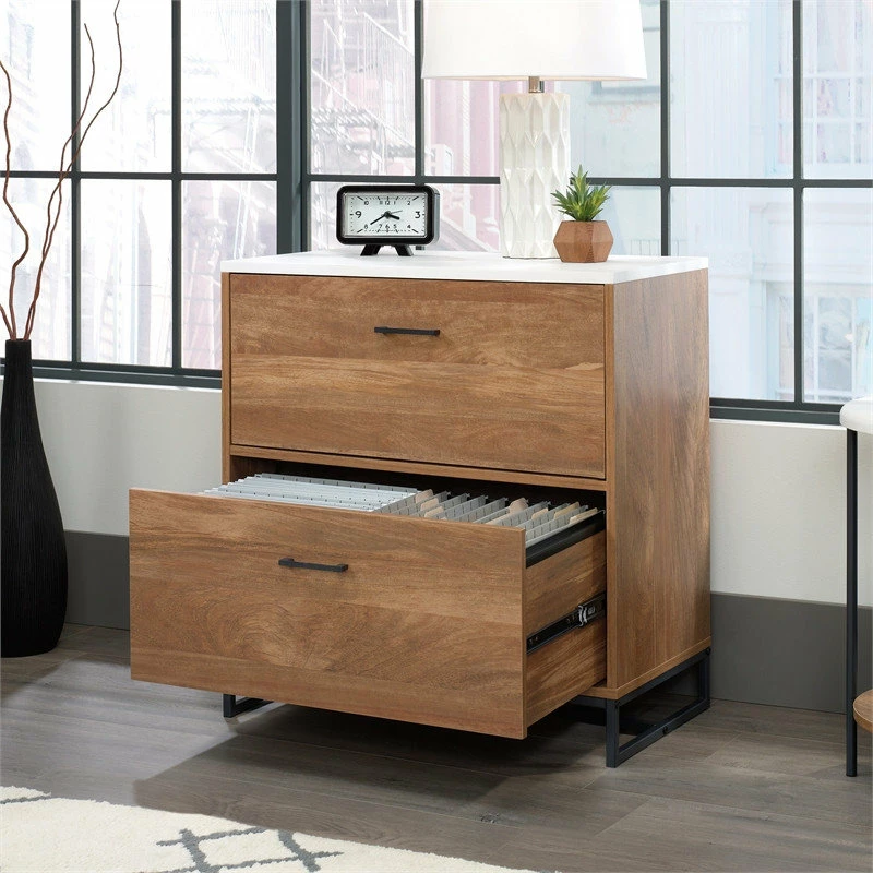 Deals ⌛ Sauder Tremont Row Wood Lateral File Cabinet With Storage And 2 Drawers ❤️ 5 Deals ⌛ Sauder Tremont Row Wood Lateral File Cabinet With Storage And 2 Drawers ❤️ - Image 5