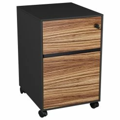 Coupon ๐คฉ Unique Furniture Zebrano 430 Mobile Pedestal ๐