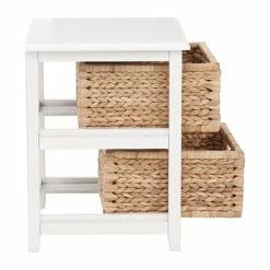 Top 10 👍 Office Star Products Seabrook Two-Tier Storage Unit Engineered Wood White Finish And Natural Baskets 👏 -COASTER Shop a8d1282701c2baff 9231 w800 h800 b1 p0