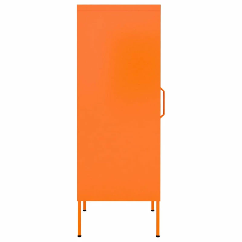 Cheapest 🤩 Vida XL LLC VidaXL Storage Cabinet Orange Steel Bookcase Display Book Cabinet Furniture 🤩 4 Cheapest 🤩 Vida XL LLC VidaXL Storage Cabinet Orange Steel Bookcase Display Book Cabinet Furniture 🤩 - Image 4