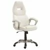 Buy 😍 Coaster Home Furnishings Coaster White High Back Office Chair 🔥