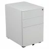 Cheapest 🧨 Flash Furniture 3-Drawer Mobile Locking Filing Cabinet HZ-CHPL-01-W-GG 😉